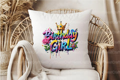 Birthday Girl Clipart Bundle 3 - CraftNest - Digital Crafting and Art