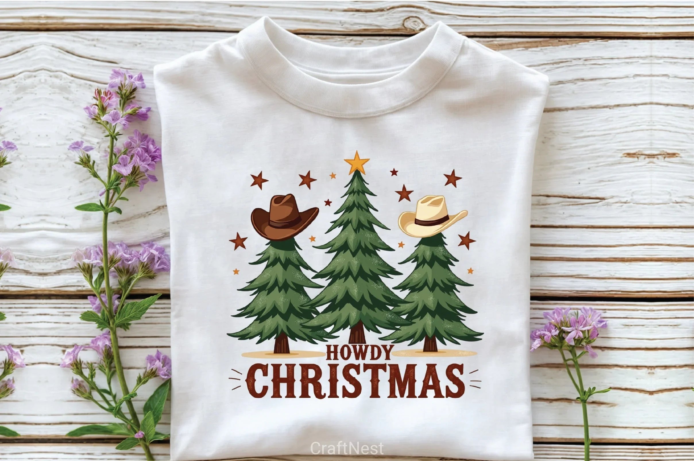 Western Christmas Country Clipart Bundle - CraftNest - Digital Crafting and Art