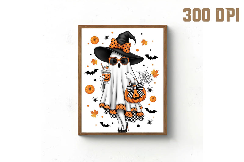Halloween Ghost Clipart Bundle 7 - CraftNest - Digital Crafting and Art