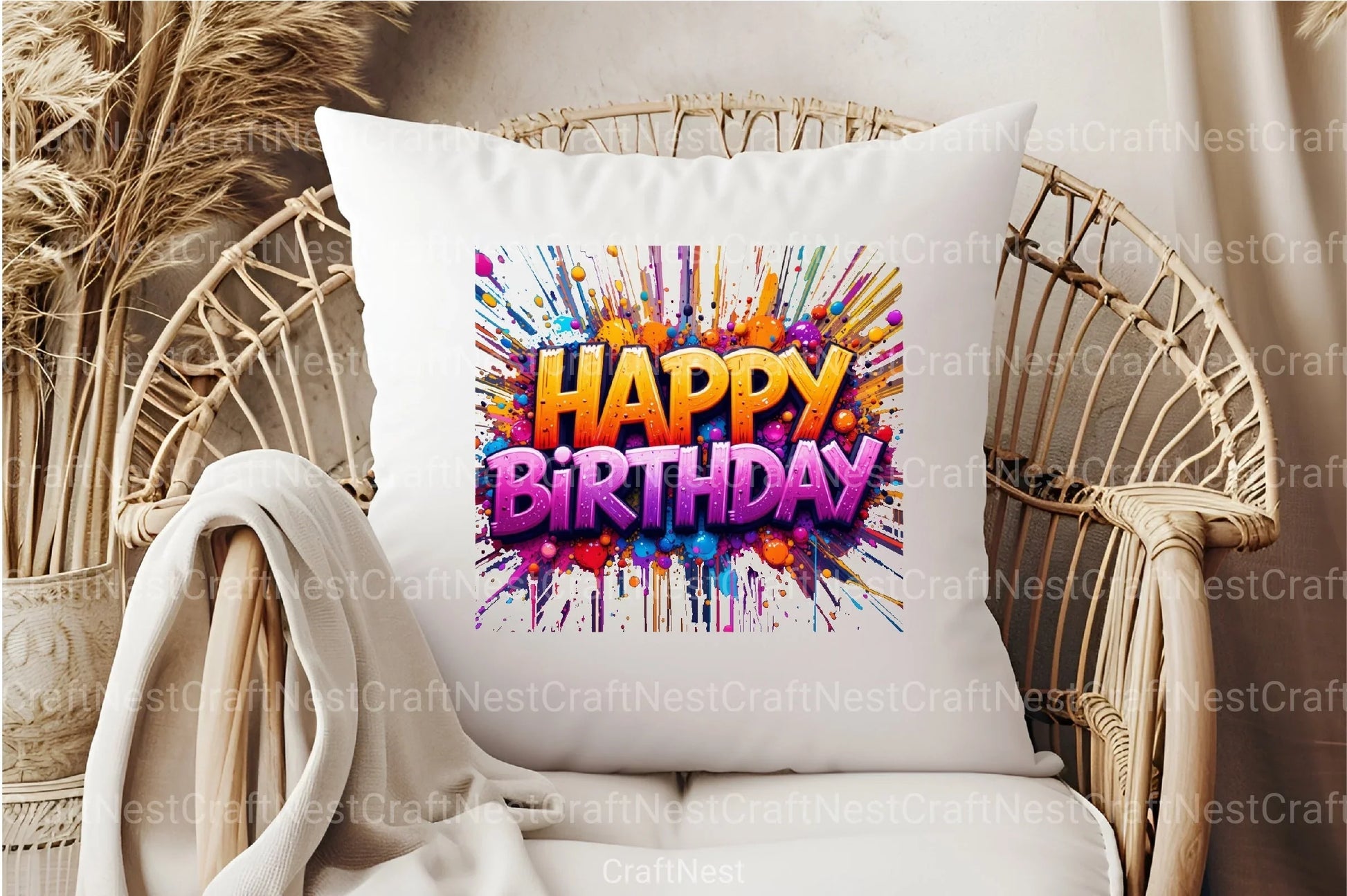 Happy Birthday Clipart Bundle 4 - CraftNest - Digital Crafting and Art