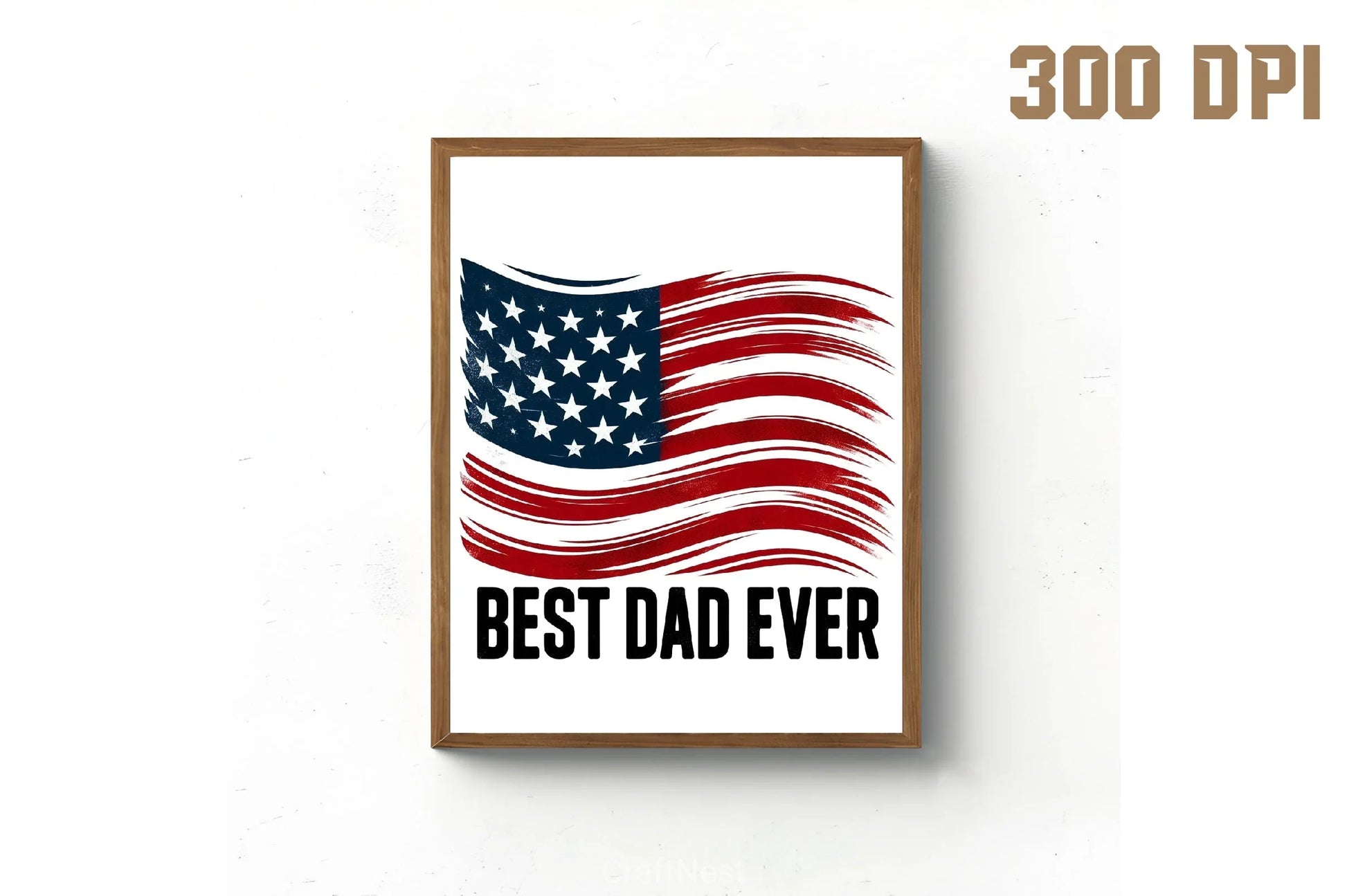 Patriotic Best Dad Clipart Bundle - CraftNest - Digital Crafting and Art