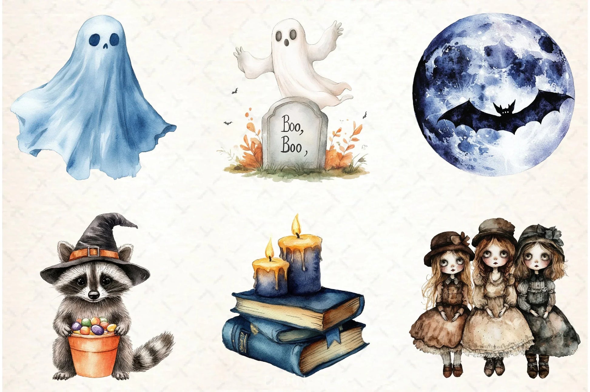 Classic Halloween Clipart Bundle - CraftNest - Digital Crafting and Art