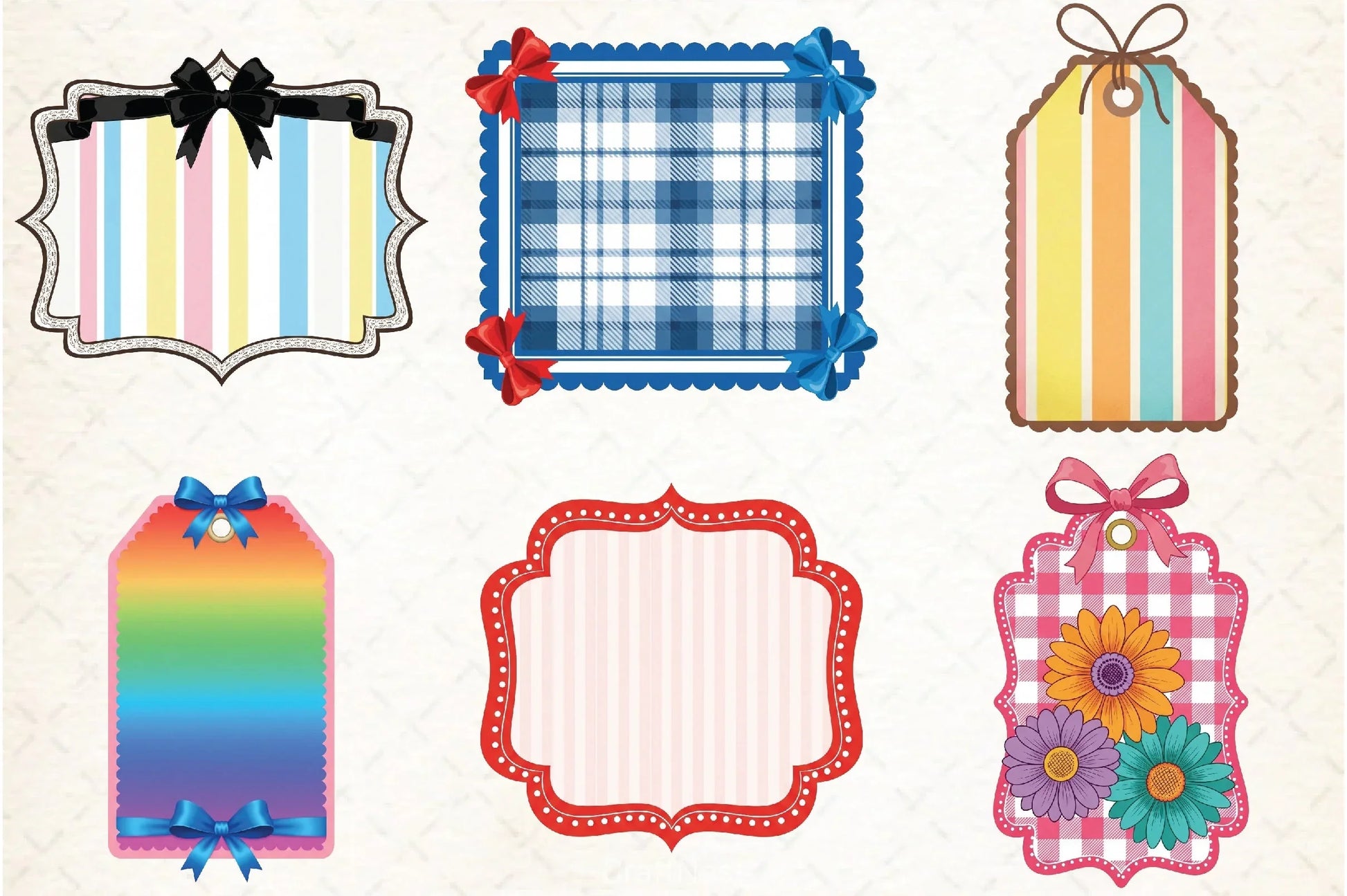 Border Frame Coquette Clipart Bundle - CraftNest - Digital Crafting and Art