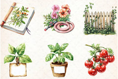 Garden Clipart Bundle - CraftNest - Digital Crafting and Art