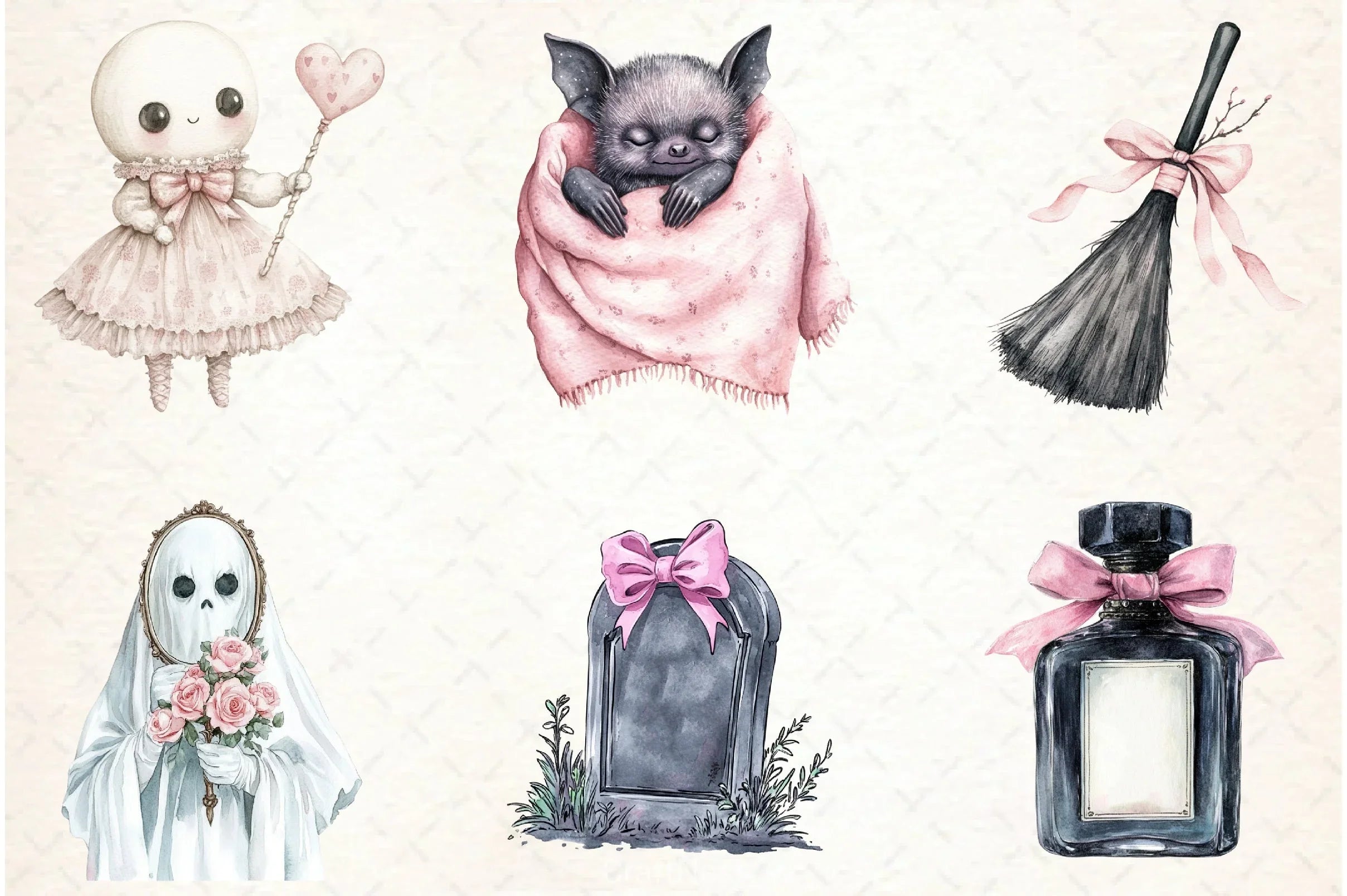 Happy Halloween Clipart Bundle 3 - CraftNest - Digital Crafting and Art