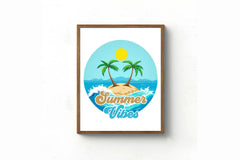 Summer Vibes Clipart Bundle 7 - CraftNest - Digital Crafting and Art