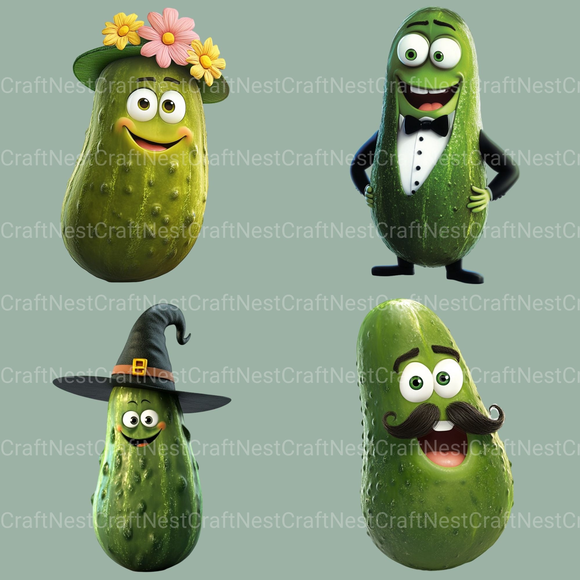 Pickles Clipart Bundle