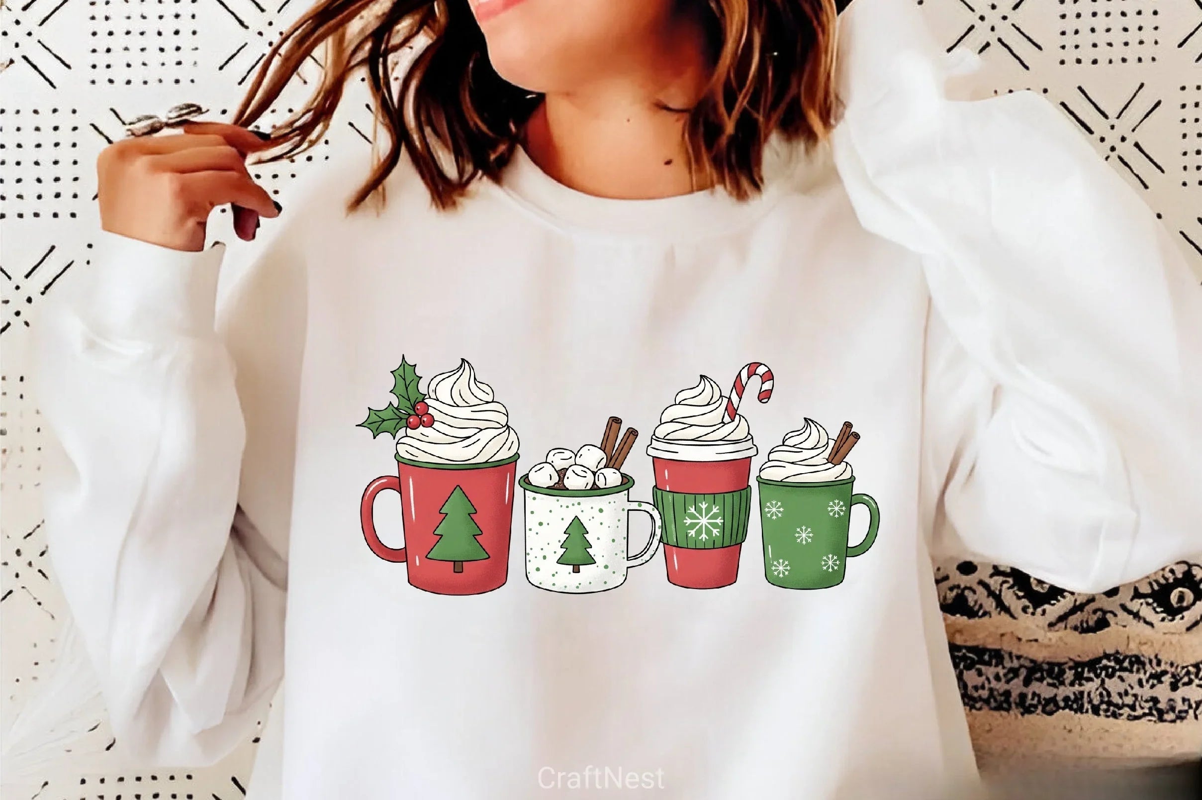 Christmas Coffee Clipart Bundle 7 - CraftNest - Digital Crafting and Art