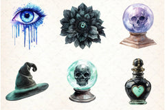 Pastel Halloween Clipart Bundle 1 - CraftNest - Digital Crafting and Art