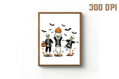 Dancing Skeleton Halloween Clipart Bundle - CraftNest - Digital Crafting and Art