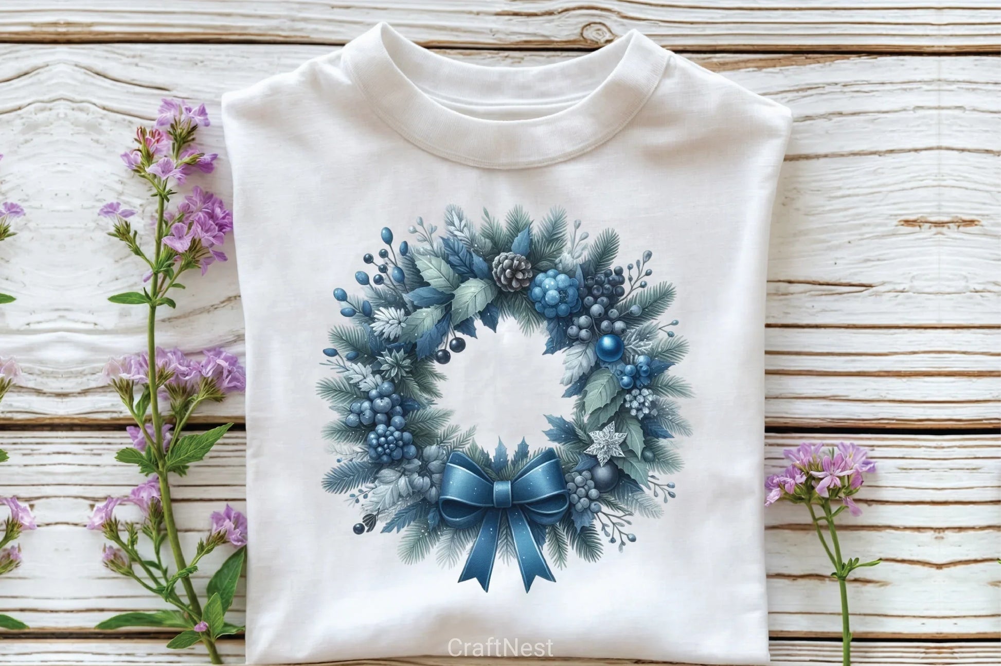 Navy Blue Winter Clipart Bundle - CraftNest - Digital Crafting and Art