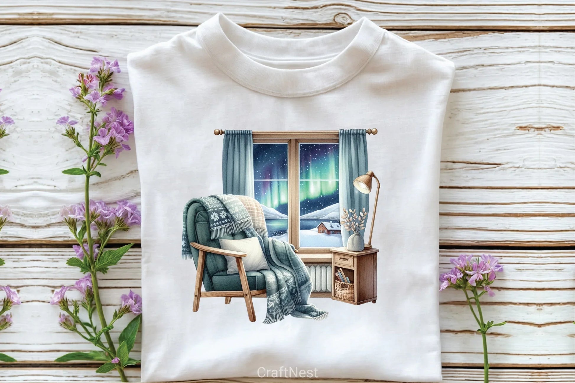 Northern Lights Clipart Bundle - CraftNest - Digital Crafting and Art