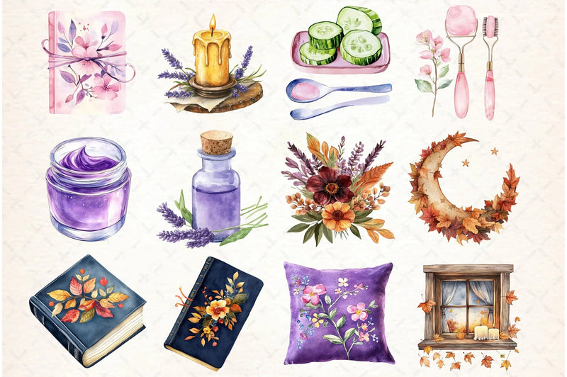Spa Clipart Bundle - CraftNest - Digital Crafting and Art