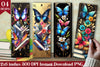 Butterfly Floral Bookmark Junk Journal