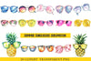 Summer Sunglasses Clipart Bundle