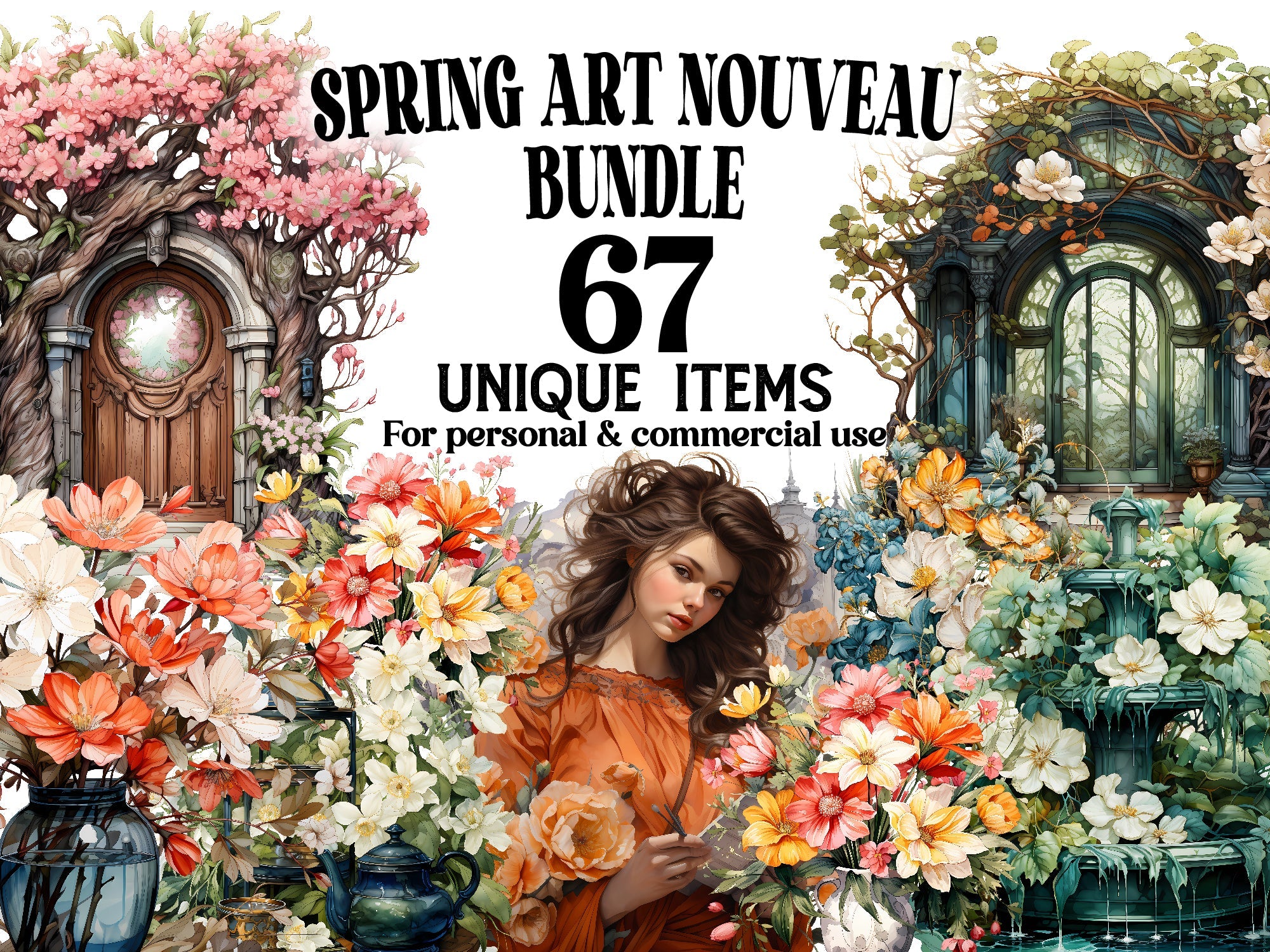 Spring Art Nouveau