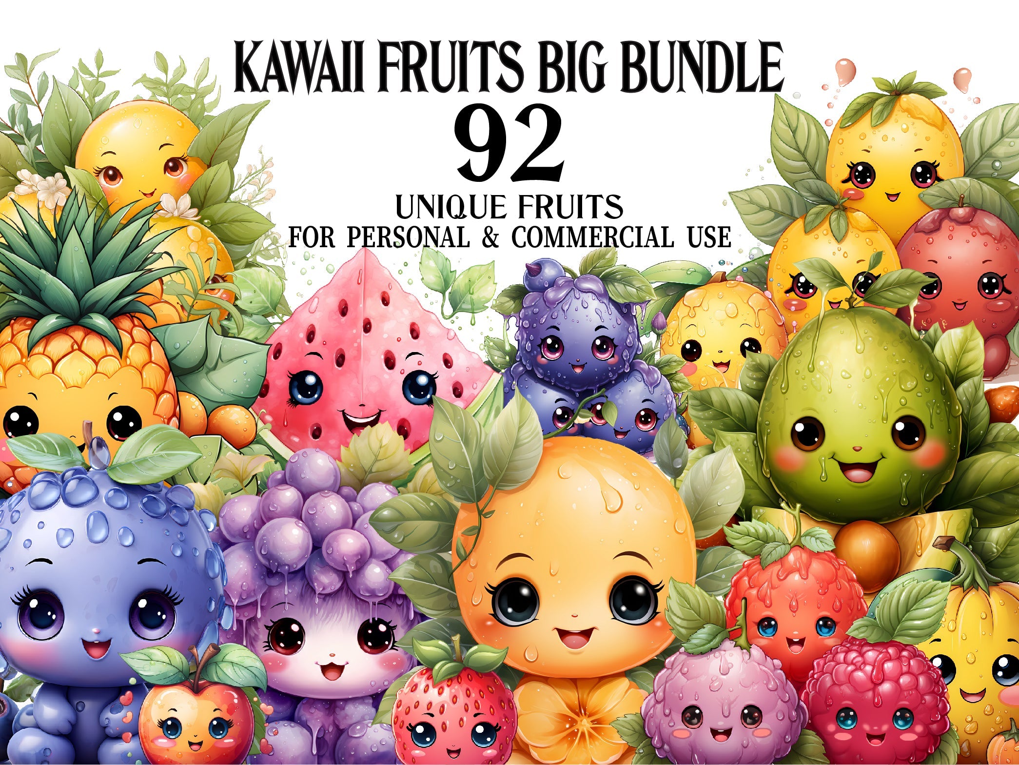 Kawaii Fruits