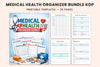 Medical Health Planner Template