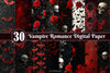 Vampire Romance Digital Paper