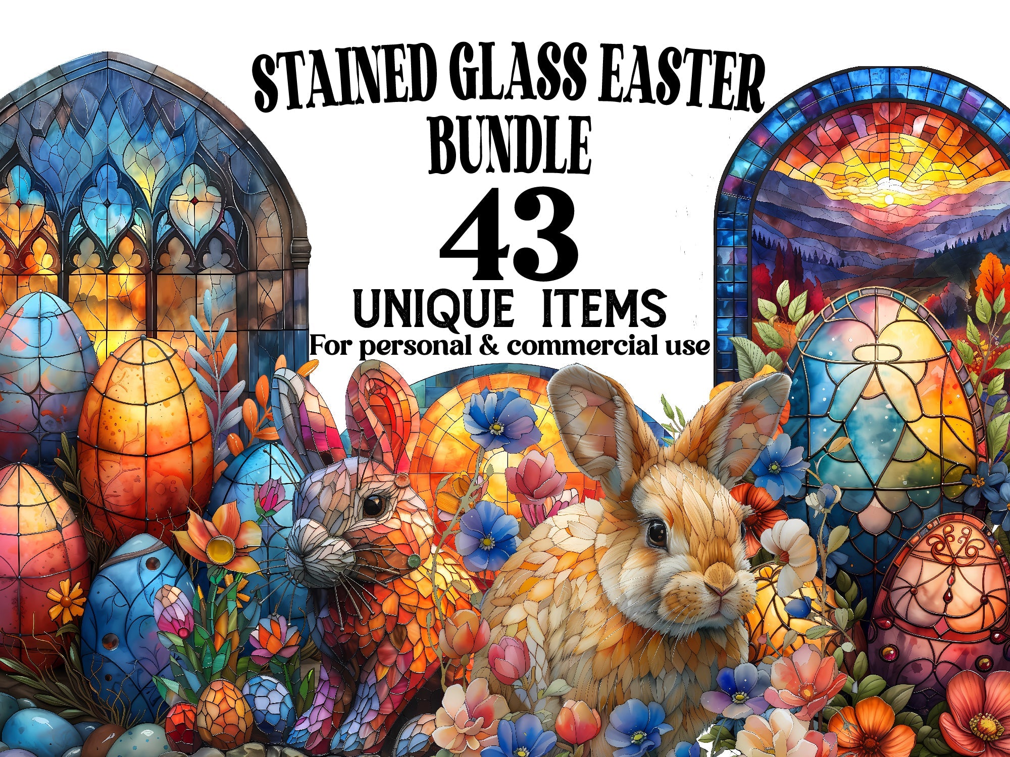 Stained Glass Easter