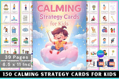 Calming Strategy Cards for Kids - CraftNest - Digital Crafting and Art