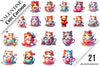 Valentine's Day Cute Cartoon Clipart Bundle