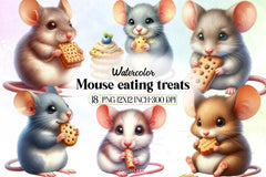 Mouse Treats Clipart Bundle - CraftNest - Digital Crafting and Art