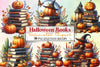 Halloween Books Clipart Bundle
