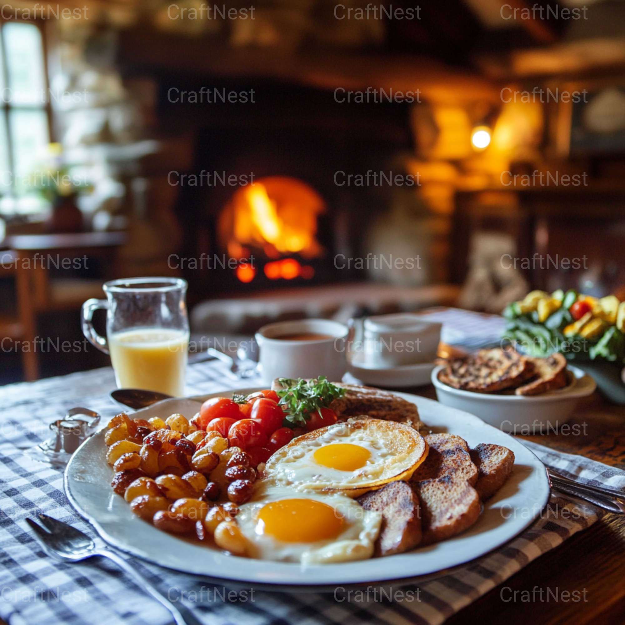 English Breakfast Stock Images