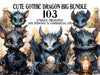 Cute Gothic Dragon