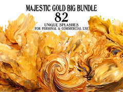 Majestic Gold Clipart - CraftNest