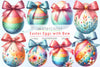 Easter Eggs Clipart Bundle 3
