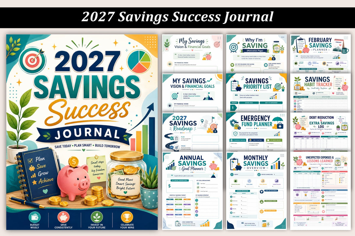 Savings Success Journal 2027
