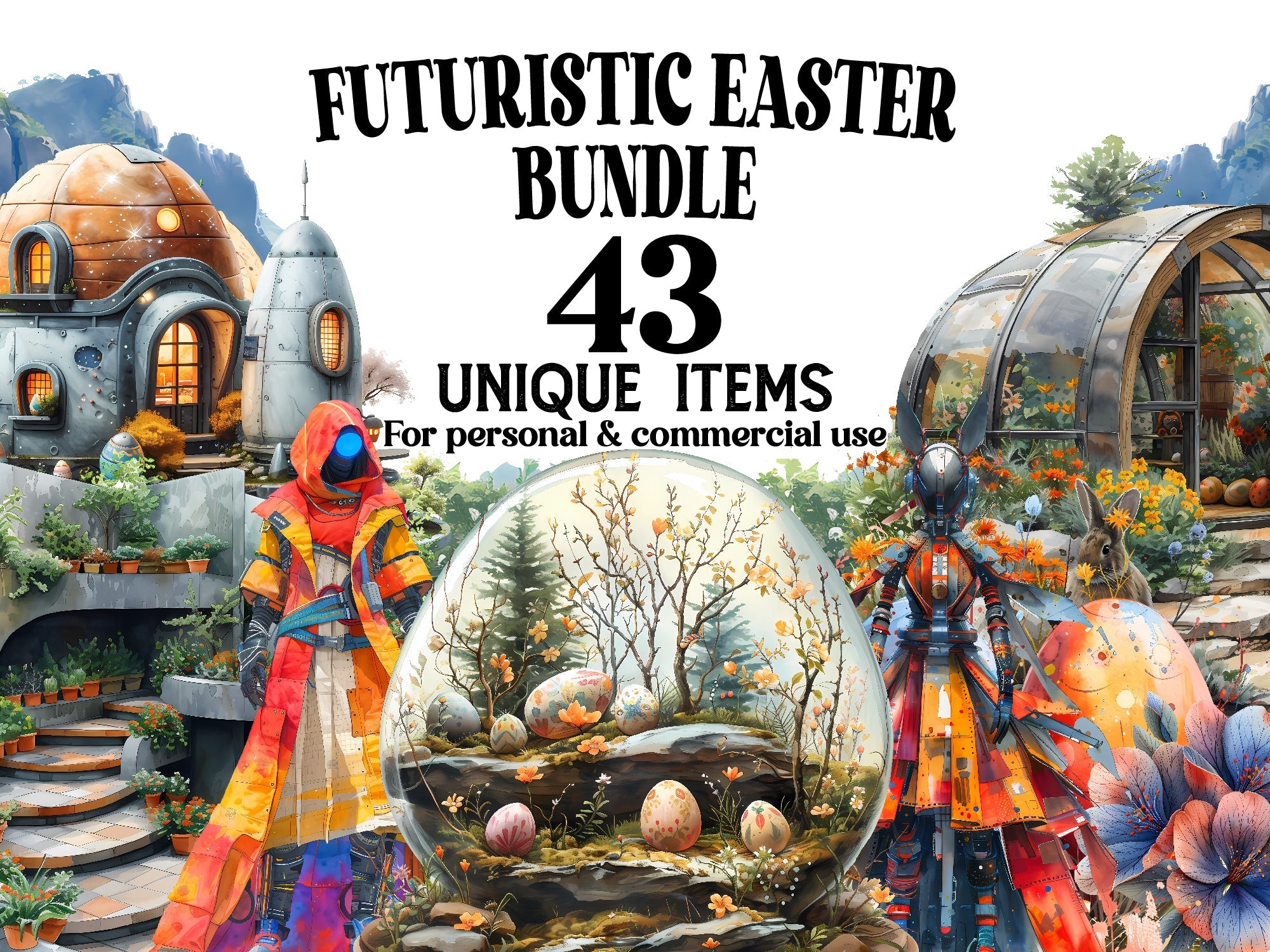 Futuristic Easter