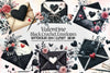Black Valentine Crochet Envelopes Bundle
