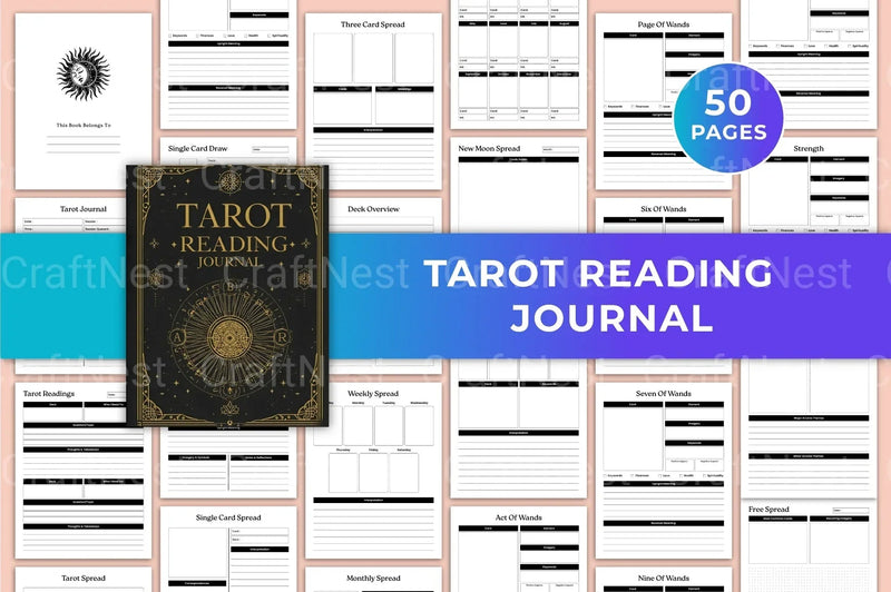 Tarot Reading Guide - CraftNest - Digital Crafting and Art