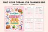 Find Your Dream Job Planner