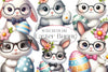 Easter Bunny Clipart Bundle 4