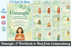 Untangle Workbook: Heal from Codependency - CraftNest - Digital Crafting and Art