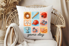 Brushstroke Baseball Game Day Clipart Bundle - CraftNest - Digital Crafting and Art