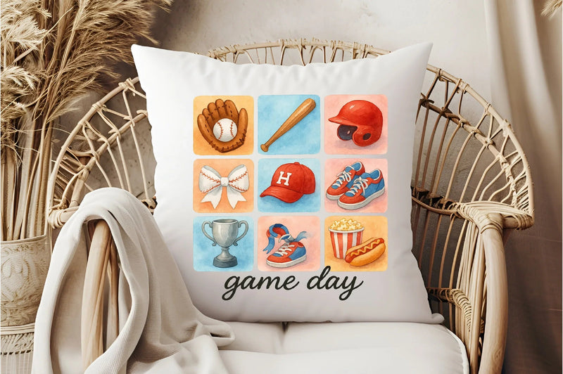 Brushstroke Baseball Game Day Clipart Bundle - CraftNest - Digital Crafting and Art
