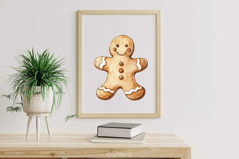 Wooden Christmas Clipart Bundle - CraftNest - Digital Crafting and Art