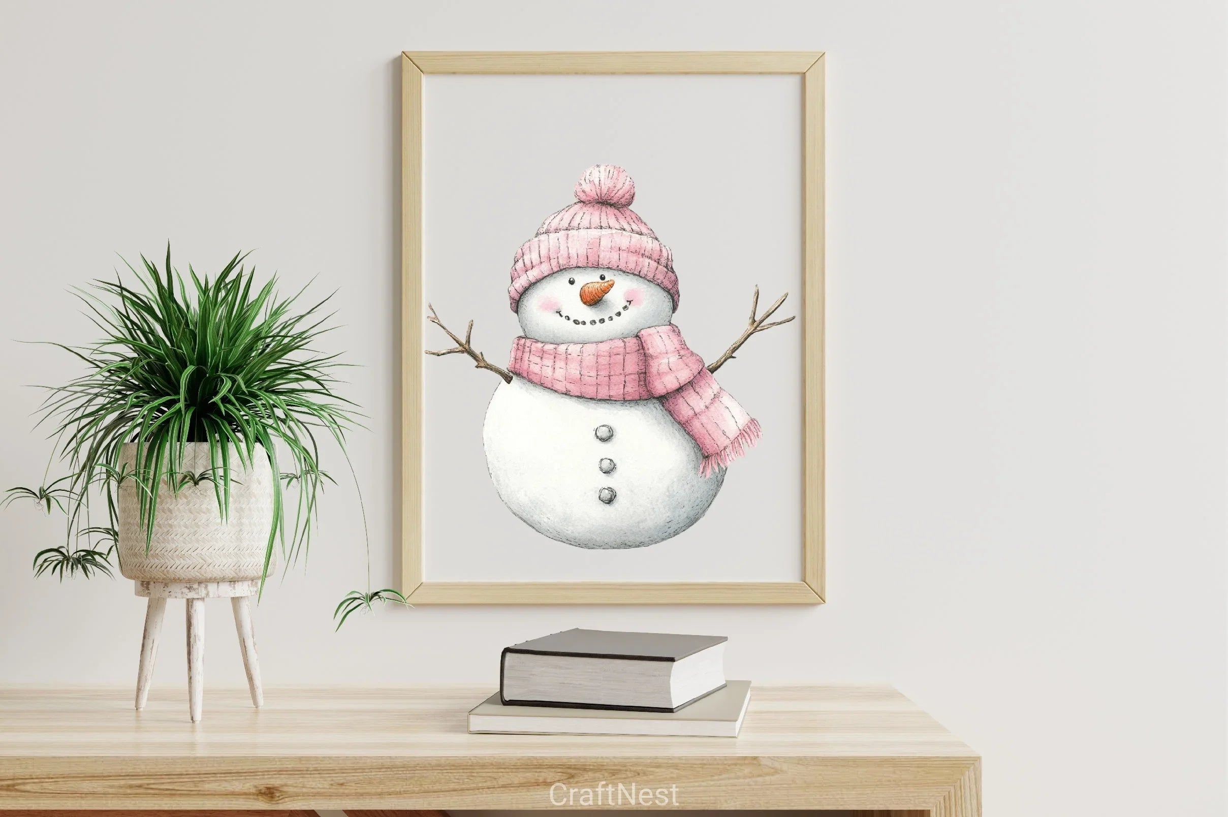 Christmas Snowman Clipart Bundle 14 - CraftNest - Digital Crafting and Art