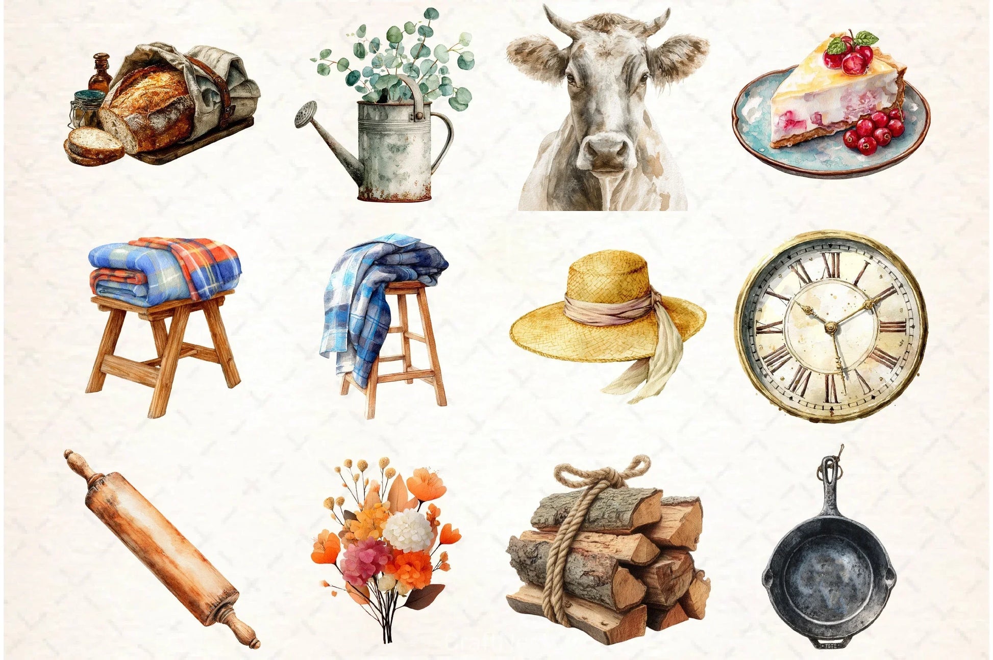 Farmer Life Clipart Bundle - CraftNest - Digital Crafting and Art