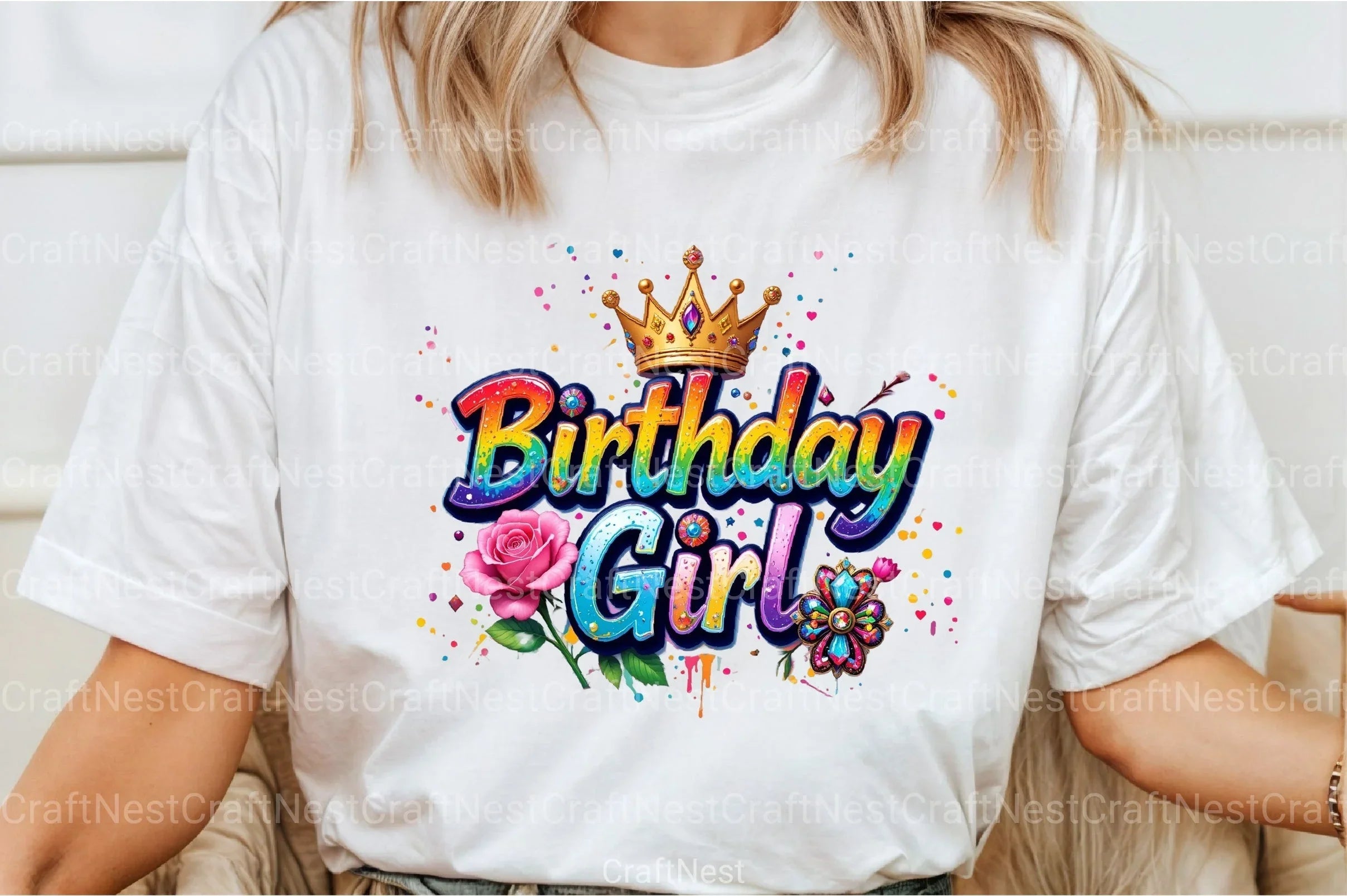 Birthday Girl Clipart Bundle 2 - CraftNest - Digital Crafting and Art