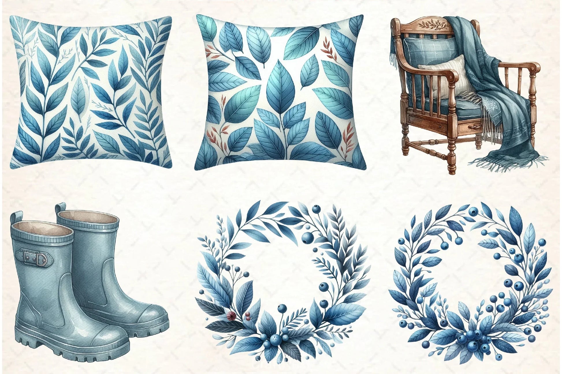 Rustic Cozy Autumn Clipart Bundle 2 - CraftNest - Digital Crafting and Art