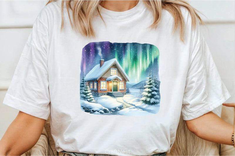 Northern Lights Clipart Bundle - CraftNest - Digital Crafting and Art