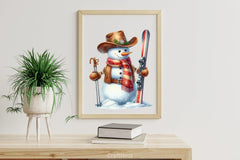 Western Christmas Clipart Bundle - CraftNest - Digital Crafting and Art