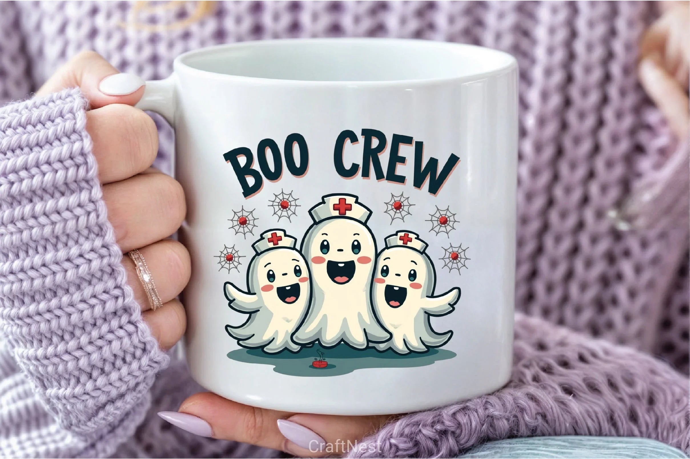Boo Crew Clipart Bundle - CraftNest - Digital Crafting and Art