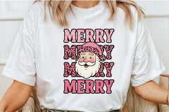 Retro Pink Christmas Clipart Bundle 28 - CraftNest - Digital Crafting and Art